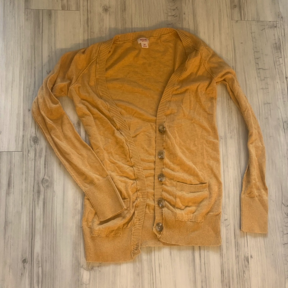 Gold Cardigan